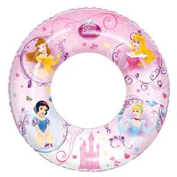 Плавательный круг надувной детский 56см “Принцессы” 91043