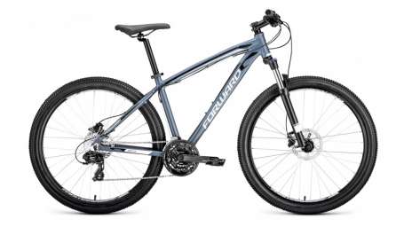 Горный (MTB) велосипед FORWARD Next 27.5 3.0 Disc серый матовый 17” рама (2019)