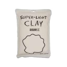 Глина для слаймов Super Light Clay (белая, 500 г)