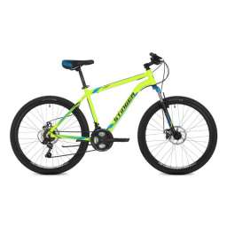 Велосипед STINGER ELEMENT D зеленый 26”/18” disc