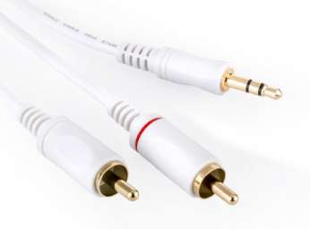 Кабель Eagle Cable Аудио кабель High Standard Mini(m)-2xRCA 1,6 м