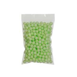 Крупные Пенопластовые шарики для слаймов (упак. 8x11 см, Светло-Зеленые)