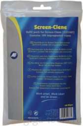 Screen-Clene.100 влажных салфеток в пакете для заправки