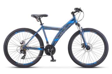 Горный велосипед (26 дюймов) Stels - Navigator 550
MD 26” V010 (2018) Р-р = 18; Цвет: Темно-Синий