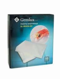 Пакеты для вакуумного упаковщика Gemlux GL-VB2030-50P, 20х30 см