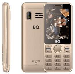 Телефон BQ 2812 Quattro Power (gold)