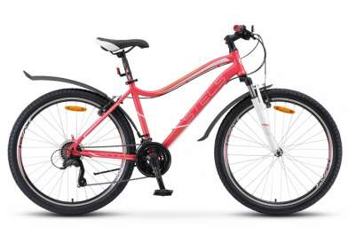Горный (MTB) велосипед STELS Miss 5000 V 26 V040 розовый 17” рама (2018)
