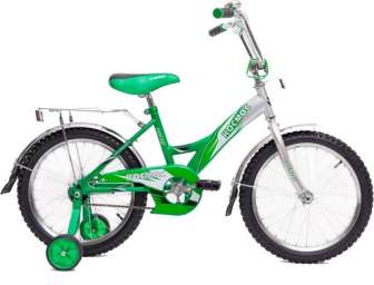 Велосипед детский двухколесный Космос В 1807 зеленый