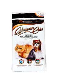 Пелёнки впитывающие гелевые для животных Glamour Cats (60х90 - 10)