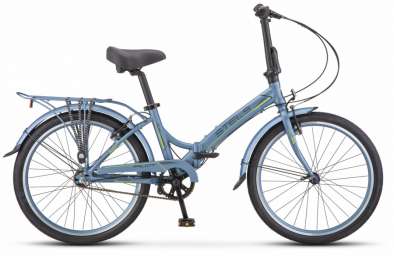 Городской велосипед STELS Pilot 770 24 V010 серый 14” рама (2019)