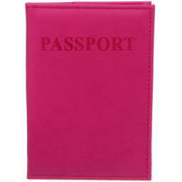 Обложка на паспорт “Классика”, цвет сливовый