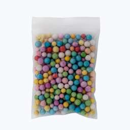 Крупные Пенопластовые шарики для слаймов (упак. 14x19 см, Мультицвет)