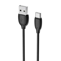 Кабель USB - TypeC BOROFONE BX19 Benefit (черный) 1м