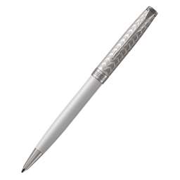 Parker Шариковая ручка Premium - Metal Pearl PGT CT  Sonnet