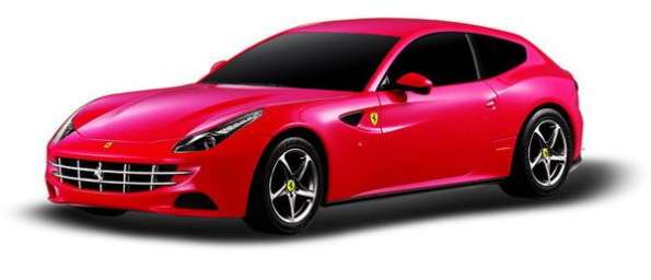 Радиоуправляемая машина 1:24 Ferrari FF, цвет красный 27MHZ -