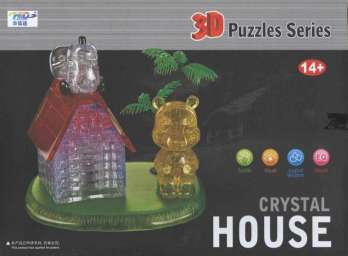 3D Crystal Puzzle Дом с Мишкой 29040-1 (60⁄30)