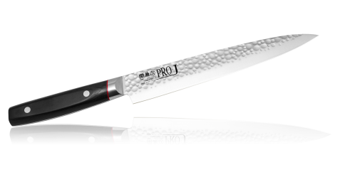 Нож Филейный (для тонкой нарезки, Сашими) Kanetsugu Pro-J  21 см