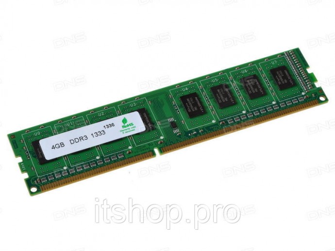 Модуль памяти 4GB DDR3 Noname, шт