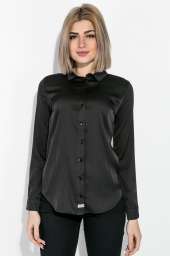 Рубашка женская, классическая 64PD3411-3 (Черный)