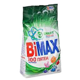 Стиральный порошок BiMax 100 пятен автомат п/у 3кг арт. 922-1⁄966-1