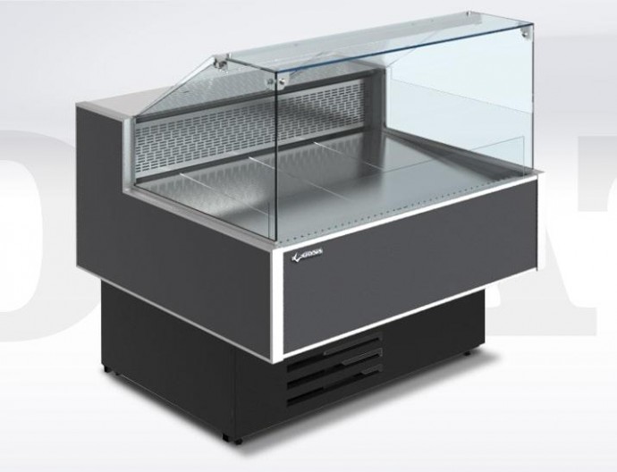 Холодильная витрина Cryspi Sonata Q 1500, гастрономическая, напольная, 0…+7 С