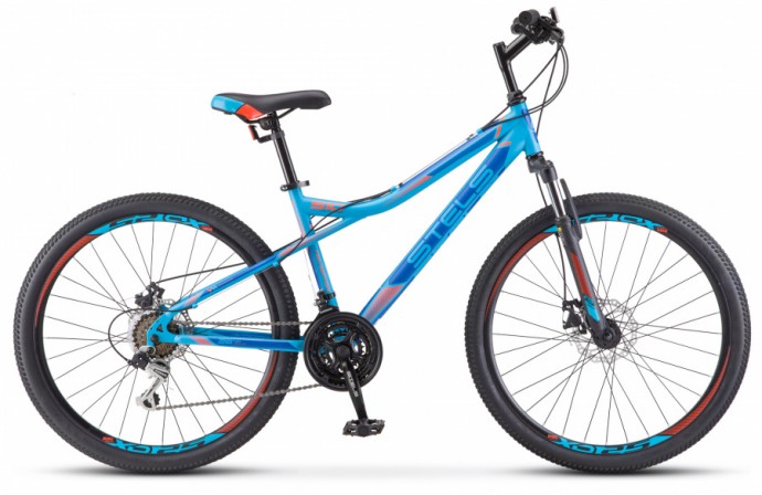Горный (MTB) велосипед STELS Navigator 510 MD 26 V010 синий/красный 16” рама (2018)