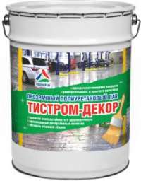 Тистром-Декор 4,5 кг (глянцевый прозрачный полиуретановый лак для бетона)