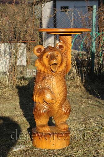 Столик - медведь