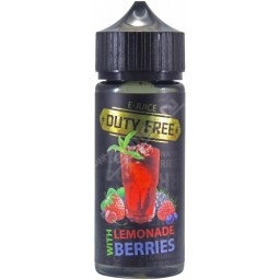 Жидкость для электронных сигарет DUTY FREE BLACK Lemonade With Berries, (3 мг), 120 мл