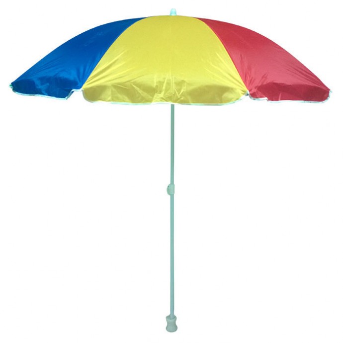 Зонт пляжный складной h=185см, d=180см НТО8-0047