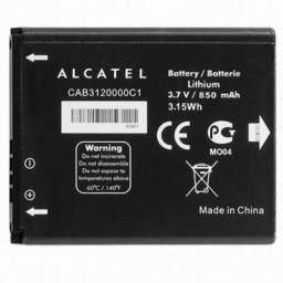 Аккумуляторная батарея для Alcatel (CAB31L0000C1/CAB31L0000C2) ОТ813D/818/890D/3040D (тех.упаковка)