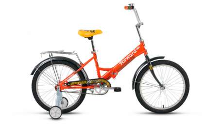 Детский велосипед FORWARD Timba boy оранжевый 13” рама (2017)