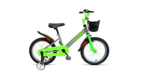 Детский велосипед FORWARD Nitro 16 серый (2020)
