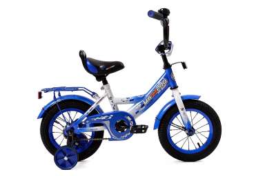 Детский велосипед MaxxPro 12 (2019) Цвет: Синий
/ Белый (12-6)