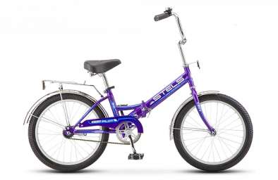 Городской велосипед STELS Pilot 310 20 Z011 фиолетовый/голубой 13” рама (2018)