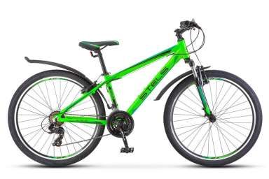 Горный велосипед (26 дюймов) Stels - Navigator 620
V 26” V010 (2018) Р-р = 19; Цвет: Зеленый (Неонов