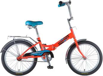 Велосипед NOVATRACK FS20 оранжевый 20”