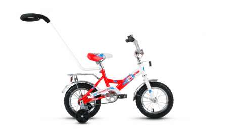 Детский велосипед ALTAIR CITY boy 12 белый/красный