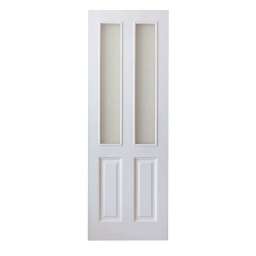 Дверь межкомнатная массив сосны М15ДО белый воск