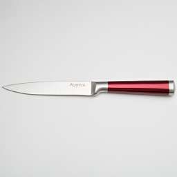 Нож 12,7см универсальный Alpenkok AK-2080/D “Burgundy” с красной ручкой