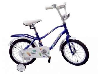 Детский велосипед STELS Wind 16 Z010 синий 11” рама (2017)