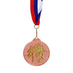 Медаль “ Легкая атлетика “- 3 место (6,5см, два цвета)