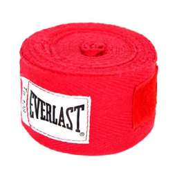 Бинт боксерский Everlast 4455RP 2.75м  красный