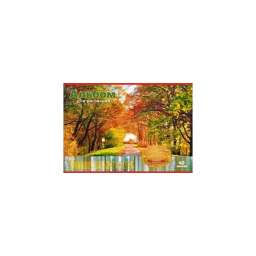 Альбом Д/Рис. 40 Л.“Осень” Тисн.Золото (“Апплика”) С1793-11