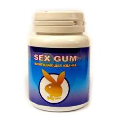 Купить Возбуждающая жвачка Sex Gum оптом от 10 шт