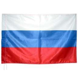 Флаг “Россия” 90*145 см триколор, без флагштока