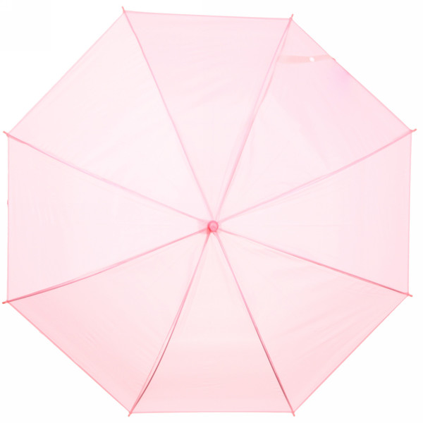 Зонт-трость женский “Классический” цвет нежно-розовый, 8 спиц, d-92см, длина в слож. виде 71см