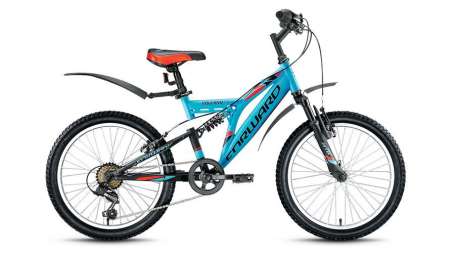 Подростковый горный (MTB) велосипед Volcano 1.0 голубой матовый/черный матовый (2017)