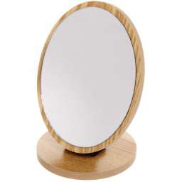 Зеркало настольное в деревянной оправе “High Tech” овал, 12,5*18см