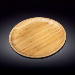 Блюдо для подачи круглое  d=33 см, бамбук Wilmax 771037